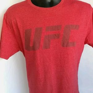 Reebok Men's UFC Fan Gear Logo T-Shirt Size Large